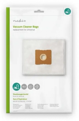 Set 10 saci universali pentru aspirator Nedis G120 material textil